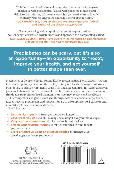 Prediabetes: A Complete Guide, Second Edition: Your Lifestyle Reset to Stop Prediabetes and Other Chronic Illnesses