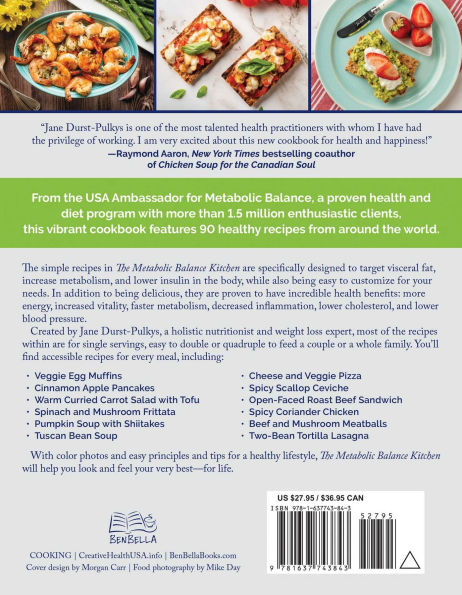 The Metabolic Balance Kitchen: Deliciously Satisfying Recipes to Reset Your Metabolism, Fight Inflammation, and Lose Weight