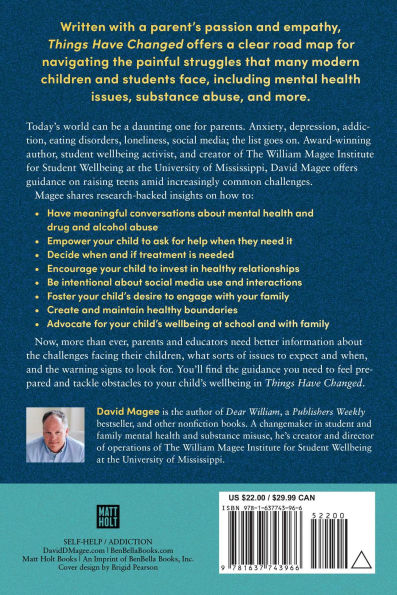 Things Have Changed: What Every Parent (and Educator) Should Know About the Student Mental Health and Substance Misuse Crisis
