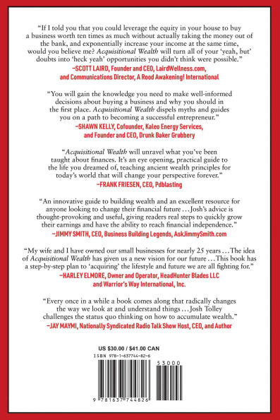 Acquisitional Wealth: The Fastest, Most Proven Way to Create Life-Changing Prosperity