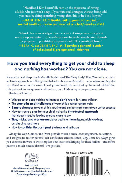 Why Won't You Sleep?!: A Game-Changing Approach for Exhausted Parents of Nonstop, Super Alert, Big Feeling Kids