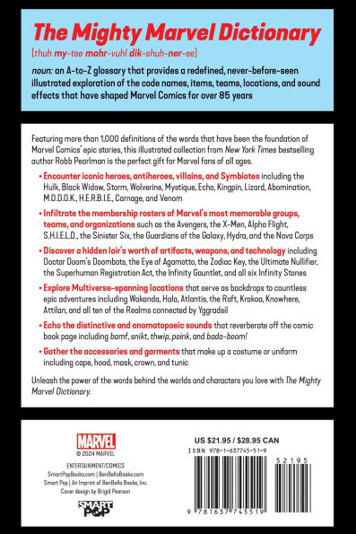 The Mighty Marvel Dictionary: An Illustrated Glossary from Avengers to X-Men