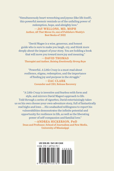 A Little Crazy: A Memoir of Finding Purpose and Joy Amid the Madness