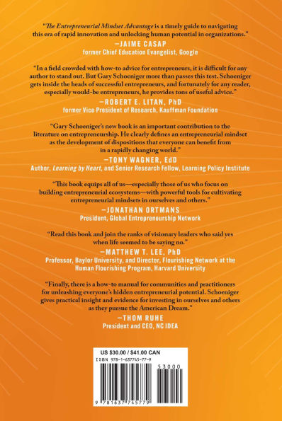 The Entrepreneurial Mindset Advantage: Hidden Logic That Unleashes Human Potential