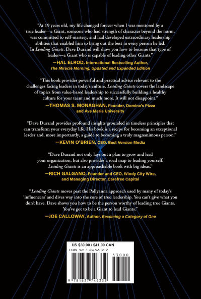 Leading Giants: A Leader's Guide to Maximum Influence