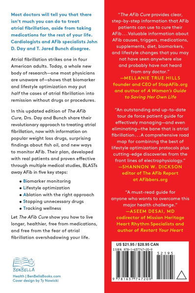 The AFib Cure, Updated Edition: Get Off Your Medications, Take Control of Health, and Add Years to Life