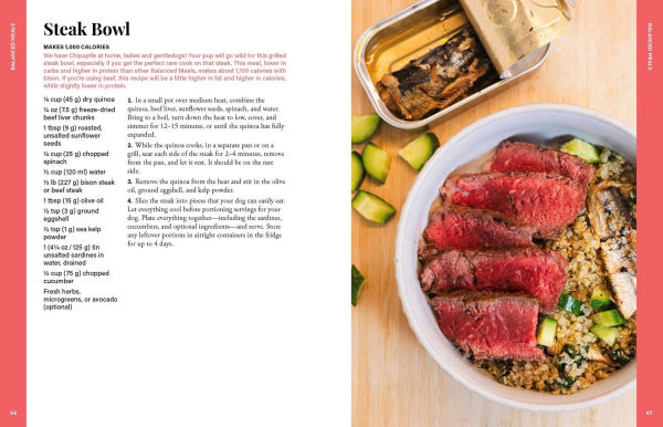 The Dog's Table: 120+ Easy Real-Food Recipes for Happier, Healthier Pups-from Eggs Benedog to Seafood Pawella