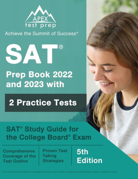 SAT Prep Book 2022 and 2023 with 2 Practice Tests: SAT Study Guide for ...