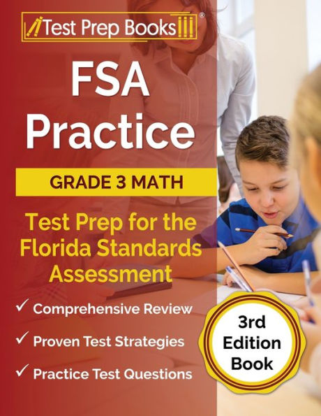 FSA Practice Grade 3 Math Test Prep for the Florida Standards Assessment [3rd Edition Book]