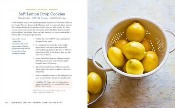 Quick and Easy Gestational Diabetes Cookbook: 30-Minute, 5-Ingredient, One-Pot Recipes