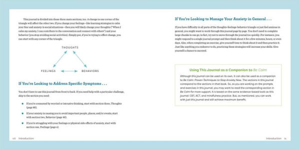 Be Calm: A Guided Journal: Prompts and Practices to Relieve Anxiety