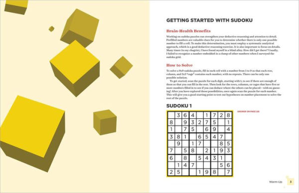 The Ultimate Brain Health Logic Puzzle Book for Adults: Sudoku, Calcudoku, Logic Grids, Cryptic Puzzles, and More!