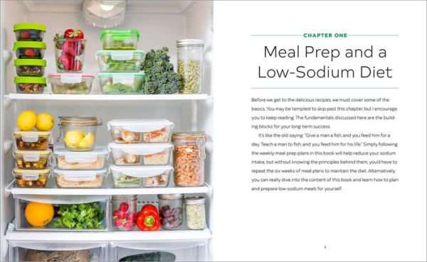 Low-Sodium Meal Prep Cookbook: 6 Weeks of Easy, Flavorful Make-Ahead Meals