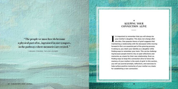A Daughter's Grief Journal: Daily Prompts and Exercises for Navigating the Loss of Your Mother