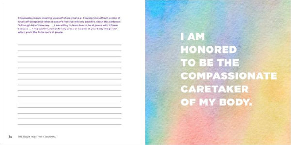 The Body Positivity Journal: Inspirational Prompts and Practices to Boost Self-Love and Acceptance