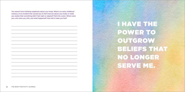 The Body Positivity Journal: Inspirational Prompts and Practices to Boost Self-Love and Acceptance