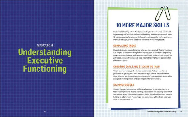 Executive Functioning Workbook for Kids: 40 Fun Activities to Build Memory, Flexible Thinking, and Self-Control Skills at Home, in School, and Beyond