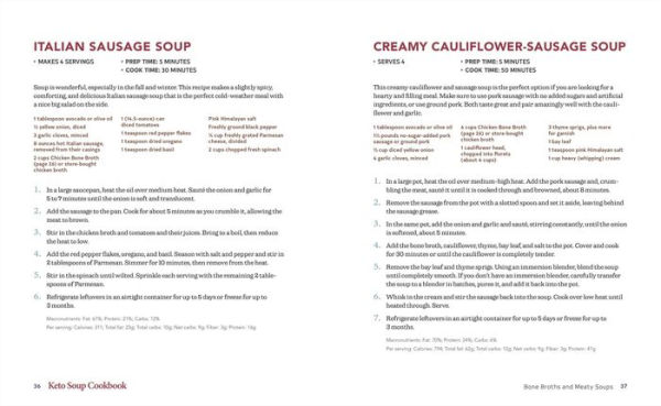 Keto Soup Cookbook: Comforting Low-Carb Favorites