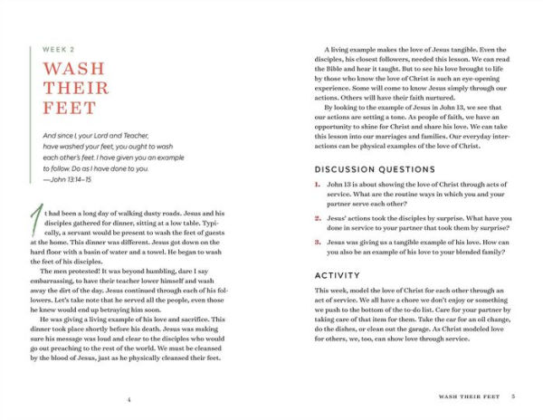 The Blended Family Devotional for Couples: 52 Weeks of Growing Together, Leading Your Family, and Learning from God