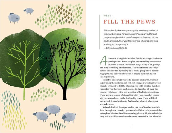 The Blended Family Devotional for Couples: 52 Weeks of Growing Together, Leading Your Family, and Learning from God