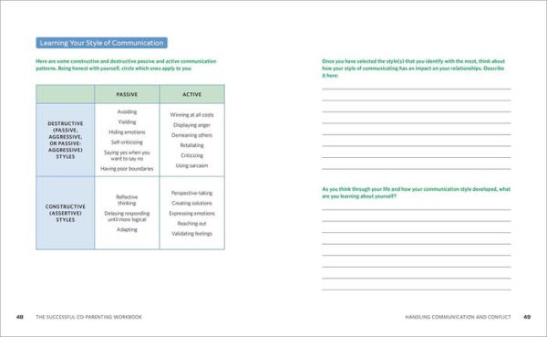 The Successful Co-Parenting Workbook: Practical Exercises to Heal Yourself and Help Your Kids Thrive