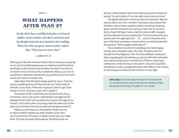 a Christian Marriage Book - 52-Week Devotional for Husbands: Prayers and Reflections God-Centered