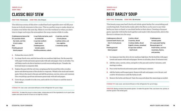 Essential Soup Cookbook: Comforting, Hearty Favorites