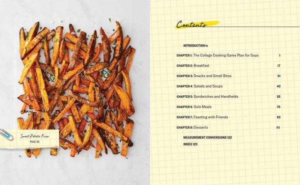 Easy College Cookbook for Guys: Effortless Recipes to Learn the Basics of Cooking
