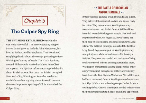 Spies the American Revolution for Kids: A History Book