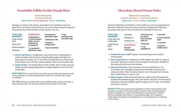 The Super Easy Teen Baking Cookbook: 60 Simple Step-by-Step Recipes