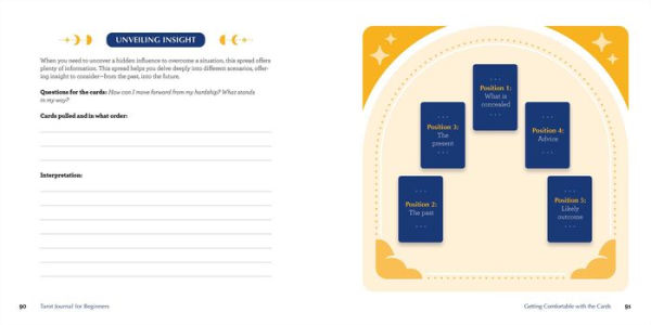 Tarot Journal for Beginners: Reflect, Record, and Track Your Insights