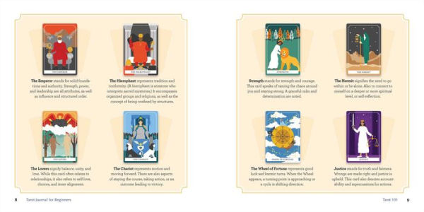 Tarot Journal for Beginners: Reflect, Record, and Track Your Insights