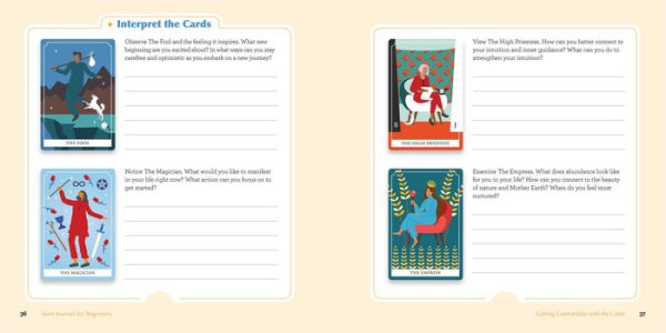 Tarot Journal for Beginners: Reflect, Record, and Track Your Insights