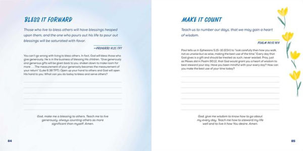 5-Minute Spiritual Journal for Christian Women: Inspiring Prompts to Reflect and Connect with God