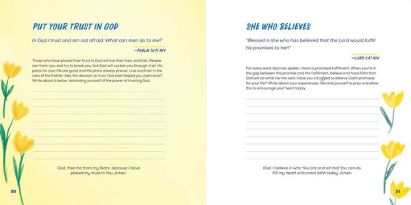 5-Minute Spiritual Journal for Christian Women: Inspiring Prompts to Reflect and Connect with God