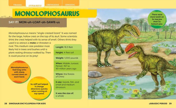 Dinosaur Encyclopedia for Kids: The Big Book of Prehistoric Creatures