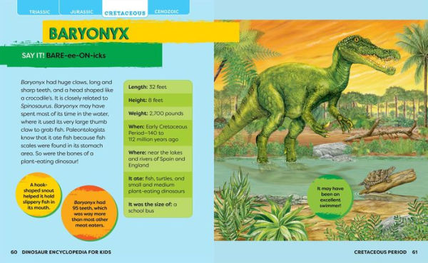 Dinosaur Encyclopedia for Kids: The Big Book of Prehistoric Creatures