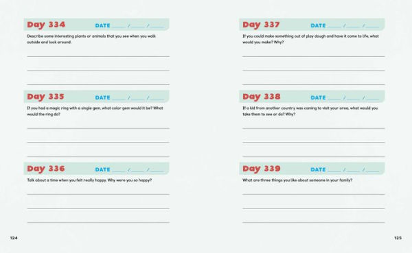 One Question a Day Journal for Kids: 365 Days All about Me