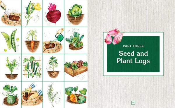 Vegetable Gardening Journal: A Weekly Tracker and Logbook