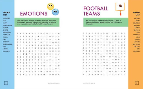 Challenging Word Search Puzzles for Kids: 90 Fun, Mind-Bending Puzzles