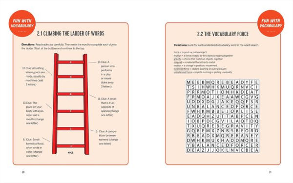 The Vocabulary Workbook for Grades 3, 4, and 5: 120+ Simple Exercises to Improve Reading, Spelling, and Word Usage