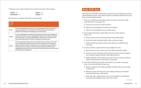 The Social Skills Workbook for Teens: Exercises and Tools for Building Empathy and Boosting Confidence