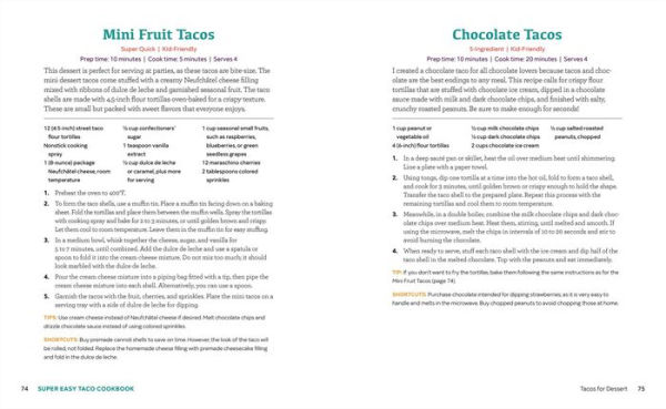 Super Easy Taco Cookbook: Traditional & Creative Recipes for Lovers