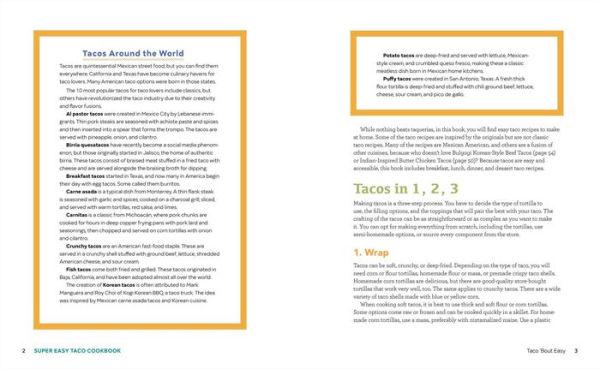 Super Easy Taco Cookbook: Traditional & Creative Recipes for Lovers