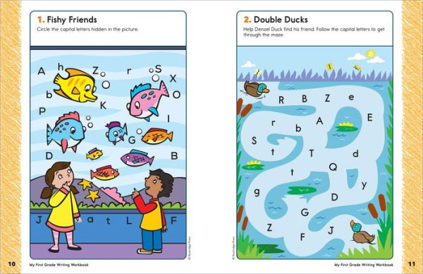 My First Grade Writing Workbook: 101 Games and Activities to Support First Grade Writing Skills