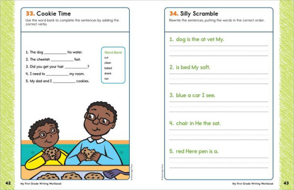 My First Grade Writing Workbook: 101 Games and Activities to Support First Grade Writing Skills