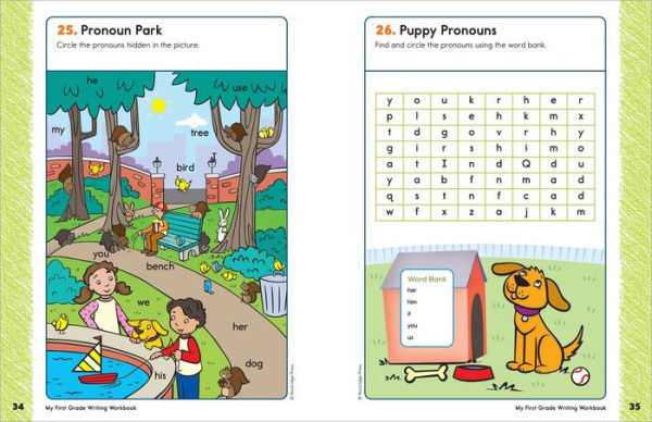 My First Grade Writing Workbook: 101 Games and Activities to Support First Grade Writing Skills