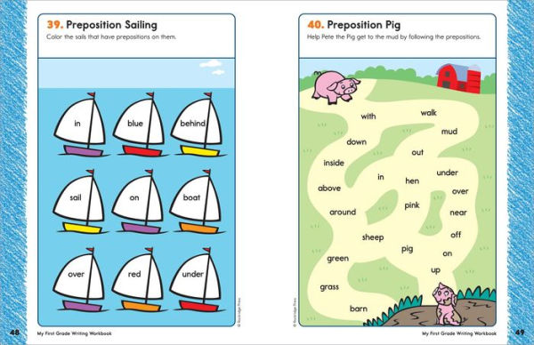 My First Grade Writing Workbook: 101 Games and Activities to Support First Grade Writing Skills
