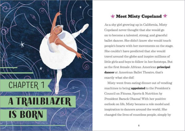 The Story of Misty Copeland: A Biography Book for New Readers