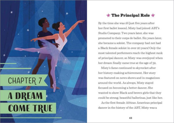 The Story of Misty Copeland: A Biography Book for New Readers